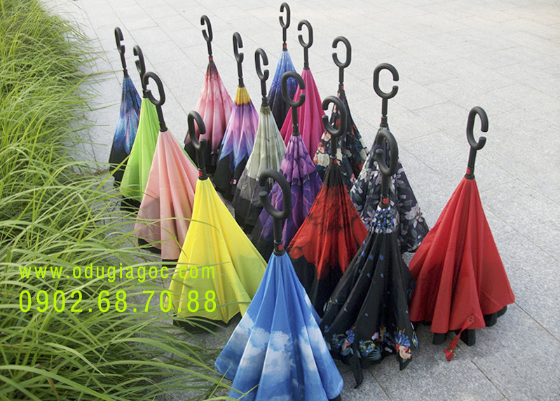Ô cầm tay gập ngược, một thiết kế đột phá – Xưởng sản xuất ô dù, xưởng sản xuất ô dù cầm tay, xưởng sản xuất ô cầm tay, xưởng sản xuất dù cầm tay in logo quảng cáo, ô dù quà tặng khuyến mãi., ô dù việt, ô dù giá gốc 