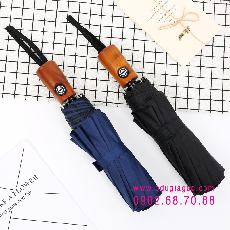Một số mẫu ô dù cầm tay phổ biến dùng làm quà tặng